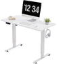 Vidateco Electric Height Adjustable Standing Desk, 47 X 24 inch White