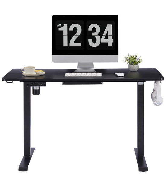 Vidateco Electric Height Adjustable Standing Desk Black