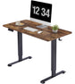 Vidateco Electric Height Adjustable Standing Desk, 47 X 24 inch Brown