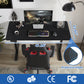 Vidateco Electric Height Adjustable Standing Desk, 47 X 24 inch Black